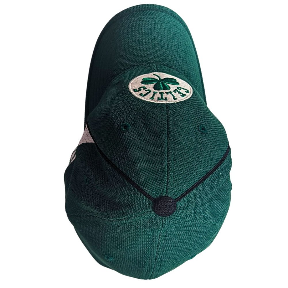 Celtics One Size Embroidered NBA Reebok Stretch Hat MINT CONDITION - Picture 6 of 11